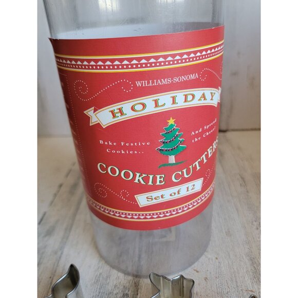 Vintage cookie cutters snowman tree candy cane candle kitchen‎ Xmas accessory - Picture 10 of 13